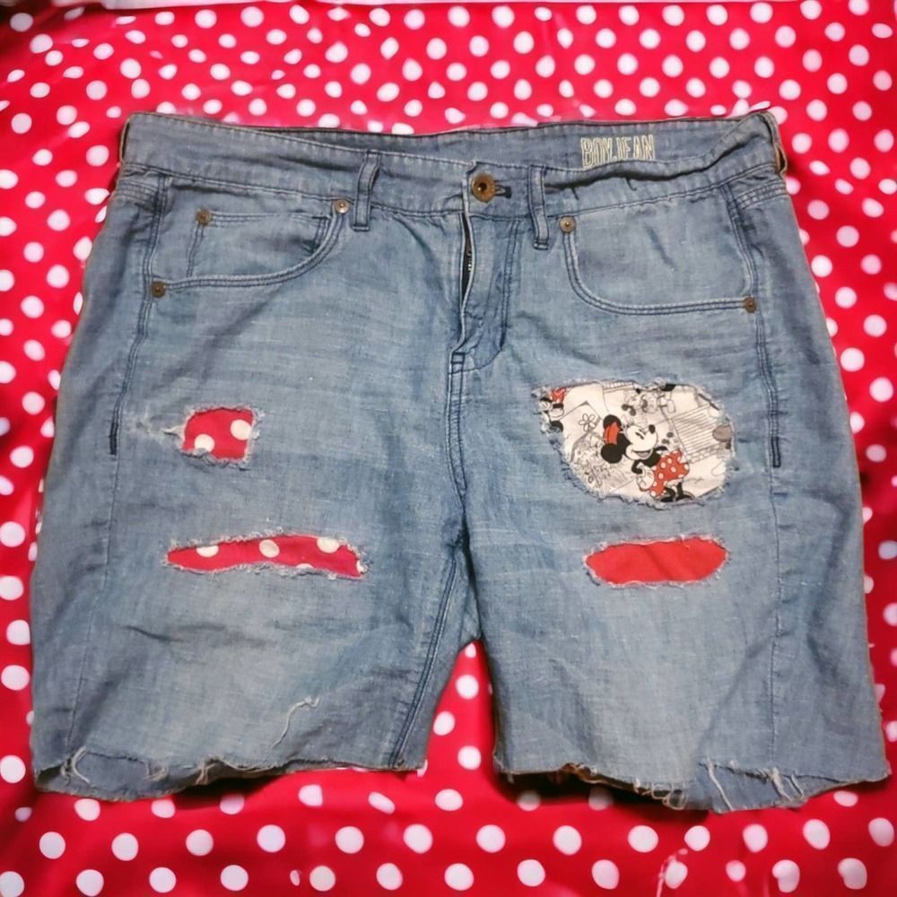 Madewell Minnie Mouse BoyShorts 28 Inch Waist/Size S/4!